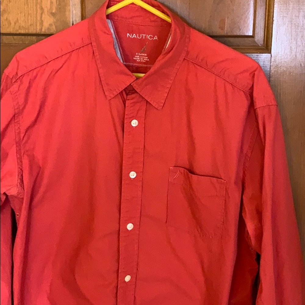 Nautica boating/pool shirt